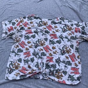 XL Tom and Jerry Crop Top